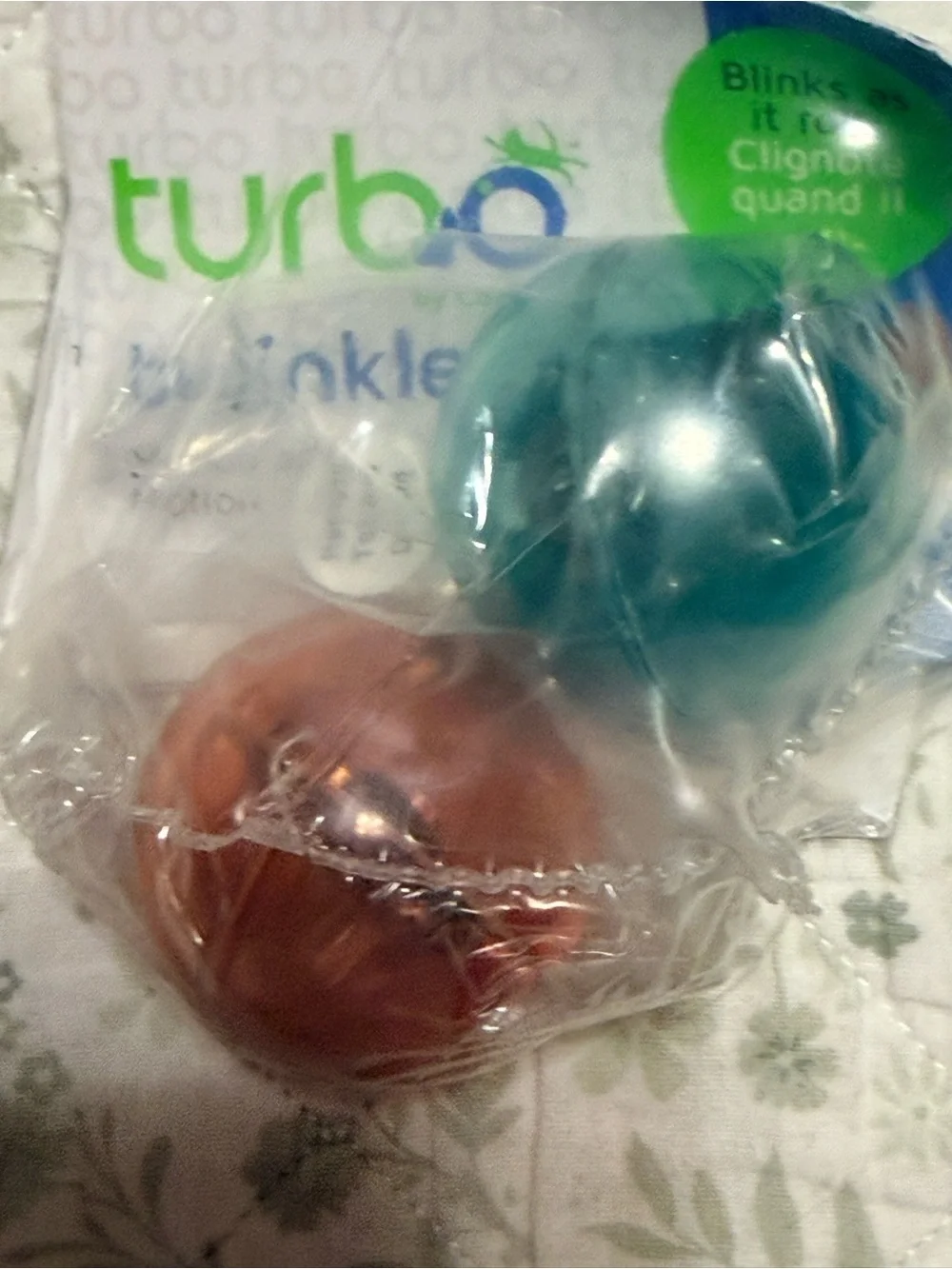 Turbo by Coastal Twinkle Ball Replacement 2-Pack - NIP Motion Activated LED